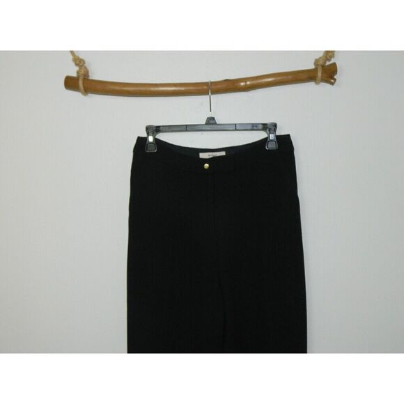 Brogger Pants Women's Size Small Black Wool Fly Away Snaps on the Hem - Picture 5 of 12